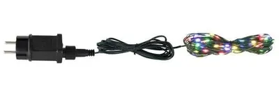 LED-Lichtschnur, 9,9 m, IP44, für Außenbereich, warmweiß