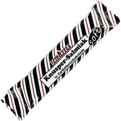 Produktbild von Salzinger Knusper-Salmiak Zartbitter soft 50g