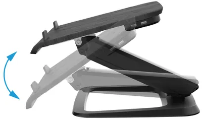 Produktbild von Fellowes Laptop Ständer Hana™ Series, höhenverstellbar über Gasfeder, weiß;  8064401