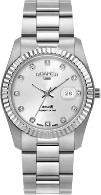 Produktbild von Roamer Damen Uhr Analog Quarz 852844 41 19 20 Amalfi Edelstahl