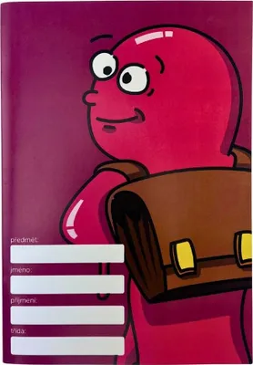Obrázek produktu pro MEGASLIZOUN - sešit červený