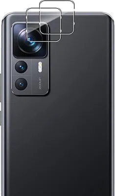 Produktbild von Kameraschutz für Xiaomi 12T PRO [2 Stück] Kamera Schutzfolie Durchsichtiges gehärtetes Glas Folie Rückseite Linse Kratzschutzfolie Linsenschutz Phonillico®