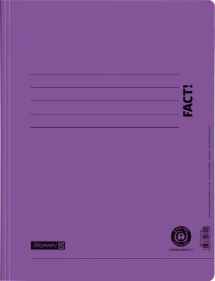 Produktbild von Schnellhefter Fact! A4 Recycling violett Packung mit 25 Stück