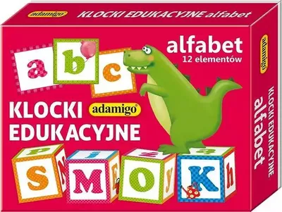 Image de ADAMIGO Blocs éducatifs 12 pièces 03679