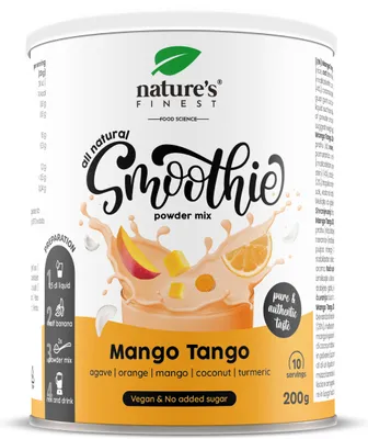 Produktbild von MANGO TANGO - Pulver mit Reisdrinkpulver, Agavenpulver, Orangenpulver - 200 g