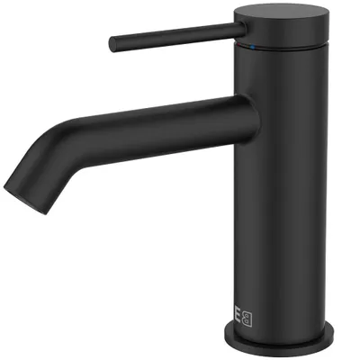 Image de Lollipop mitigeur lavabo bas noir mat Essebagno