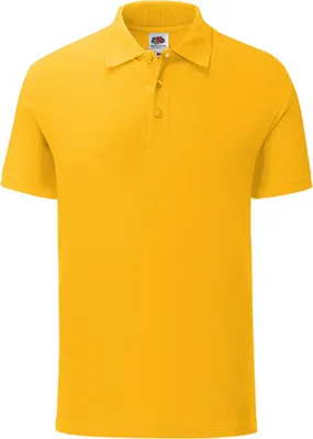 Produktbild von Fruit of the Loom 63-044-0 | Herren Iconic Polo, Schmaler Fashion Fit - Farbe: Sunflower - Größe: S