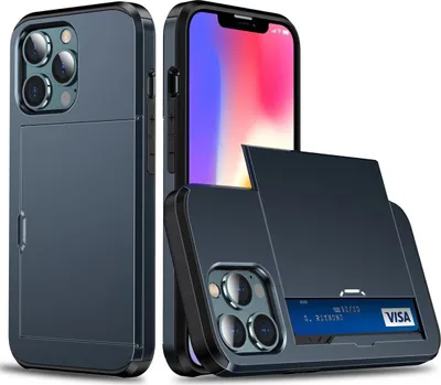 Produktbild von König Design Hülle kompatibel mit Apple iPhone 13 mini Kunststoff Soft Handyhülle - Handy Case Blau