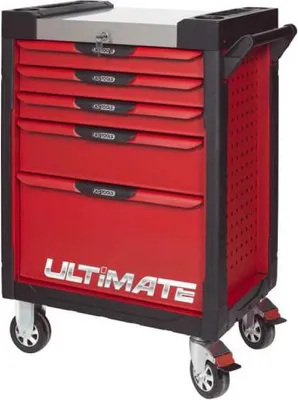 Image de KS TOOLS Ultimate Servant - Rouge - 5 tiroirs - 809.0005