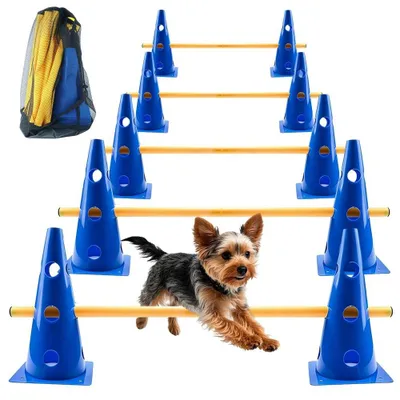 Obrázok produktu pre Omgoods – Súprava prekážok na tréning agility