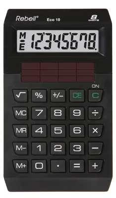 Produktbild von Rebell Eco 10 Tischrechner schwarz