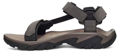 Produktbild von Teva Terra Fi 5 Universal Leather Men's - Trekkingsandale, Größe:44.5 (US 11), Farbe:dark gull grey