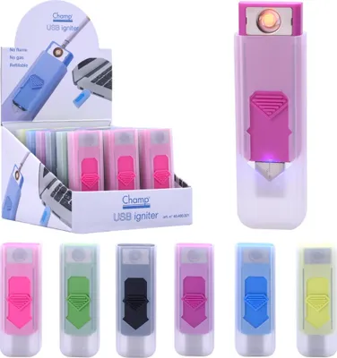 Produktbild von USB Feuerzeug Champ verschiedene Farben