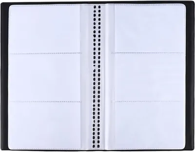 Obrázok produktu pre Puzdro na vizitky 240 priehradiek, Imitácia kože, do kancelárie