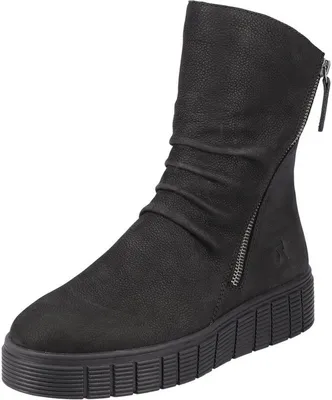 Produktbild von Rieker Damen Keilstiefelette 11016-36, 11016-37, 11016-38, 11016-39, 11016-40, 11016-41, 11016-42, 11016-43 RIE-W1063 schwarz 39