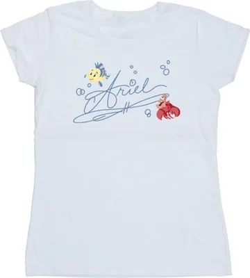 Produktbild von Disney - "The Little Mermaid" T-Shirt für Damen BI26401 (S) (Weiß)
