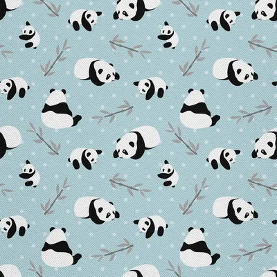 Obrázek produktu pro OUTDOOR DEKOSTOFFE OXFORD - Motiv Panda s větvemi I DX458