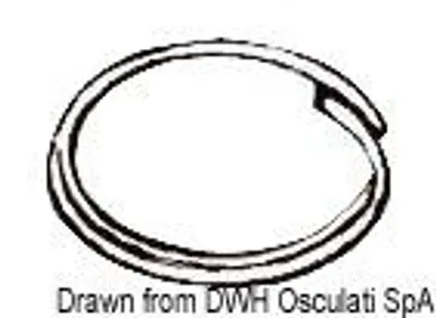 Obrázok produktu pre VA oceľová pružná podložka 13x0,8 mm , 1 kus