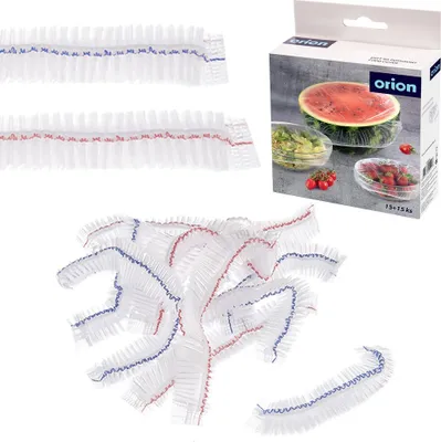 Produktbild von Orion Abdeckhauben für Lebensmittel Frischhaltebeutel elastisch mit Gummizug 20/26 cm 30 Stk.