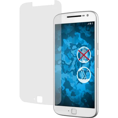 Produktbild von 2er-Pack PhoneNatic Displayschutzfolien matt  kompatibel mit Motorola Moto G4 Plus
