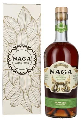 Image de Naga JAVA RESERVE Double Cask Aged 40% Vol. 0,7l en boîte cadeau