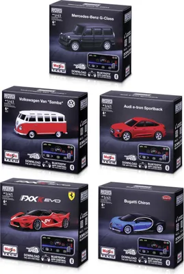 Zdjęcie produktu dla Maisto RC - DIE-CAST METAL se světly, 1:41, 2,4GHz, USB, XTR, Bluetooth 5.0, asortyment