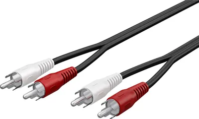 Zdjęcie produktu dla Goobay 50031 Kabel połączeniowy stereo 2x cinch, 10 m - 2x wtyk cinch (audio lewy/prawy) > 2x wtyk cinch (audio lewy/prawy)