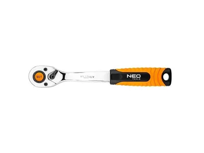 Produktbild von NEO TOOLS Umschaltknarre 08-536 250mm Chrom-Vanadium-Stahl Chrom-Molybdänstahl