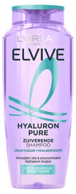 Immagine prodotto di L'Oréal Paris Elvive Shampoo Hydra Hyaluronic Pure (250 ml)