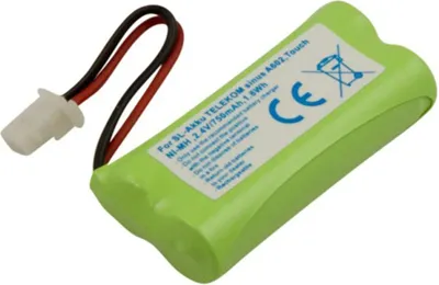 Zdjęcie produktu dla Avizar, bateria do telefonu bezprzewodowego Telekom Sinus A602 Touch, NiMH 750 mAh, zielona