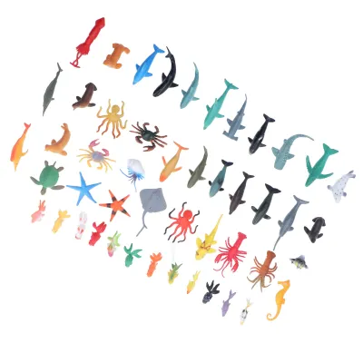 Produktbild von Meerestier Figur,Simulierte Meerestiere,Ozean Meerestier Spielzeug,Meerestiere Welt Spielzeug,Sea Life Figuren,Ozean Action Figuren