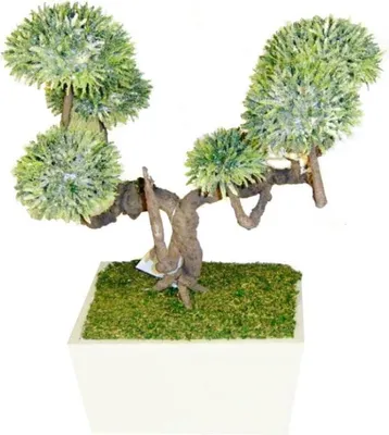 Zdjęcie produktu dla Sztuczne drzewko bonsai zielone