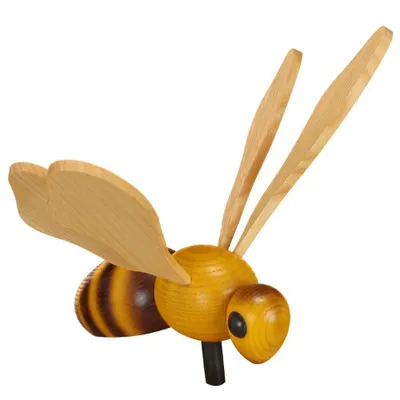 Produktbild von Holztier Holzbiene Höhe=13cm NEU