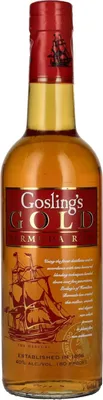 Produktbild von Goslings Gold Bermuda Rum 40% Vol. 0,7l