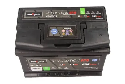 Produktbild von MAXGEAR REVOLUTION Starterbatterie 12V 70Ah 650A/EN LB3 Batterie