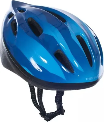 Produktbild von Trespass - Kinder Fahrradhelm "Cranky" - EPS-Schaum RD3828 (44 cm - 48 cm) (Dunkelblau)
