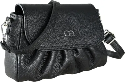 Produktbild von Umhängetasche Sharpei aus softem Leder von collezione alessandro
