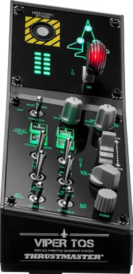 Immagine prodotto di Thrustmaster VIPER Panel Nero Joystick USB + leva di controllo motore PC