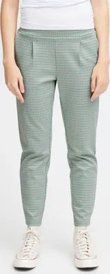 Image de ICHI IHKATE CAMELEON PA Pantalon en tissu stretch pour femme Coupe ajustée Taille élastiquée