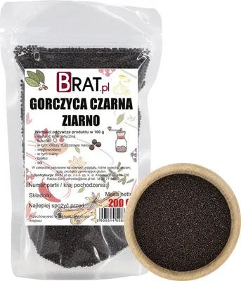 Obrázok produktu pre Čierne horčičné semienko 200g