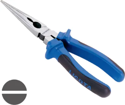 Zdjęcie produktu dla Szczypce płaskie wydłużone 140mm - precyzyjne narzędzie