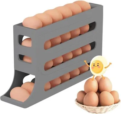 Produktbild von Eierrek für den Kühlschrank mit 4 Ebenen