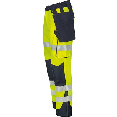 Produktbild von VIZWELL Warnschutzhose VWTC113 Gr. 62 gelb