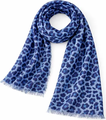 Produktbild von Schal Leo Print  Italy, super-weiches Viskose von collezione alessandro