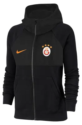 Produktbild von Nike - "Sportswear" Hoodie mit durchgehendem Reißverschluss für Kinder PP1817 (L) (Schwarz)