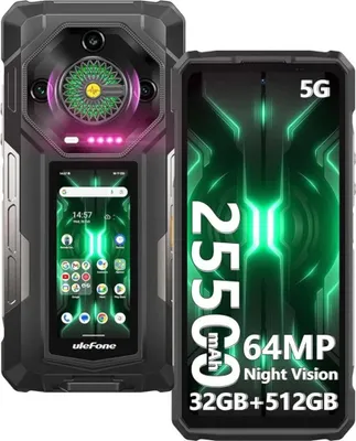 Image de Ulefone Armor 33 Pro 5G 512GB/16GB Dual SIM Noir