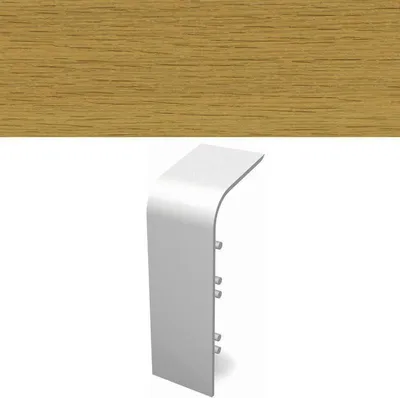 Produktbild von HZ Sockelleiste SLF-28 Stoßverbinder Eiche hell 5163