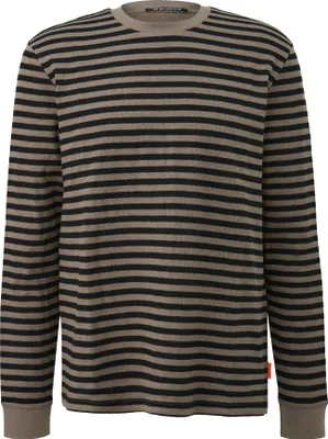 Produktbild von s.Oliver 2173070.89G0.L, Erwachsener, Männlich, L, Langärmlig, Regular fit, Baumwolle