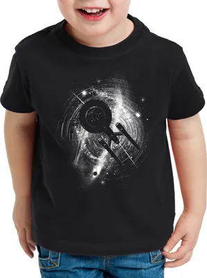 Produktbild von style3 Enterprise in Space Kinder T-Shirt NCC-1701 trek