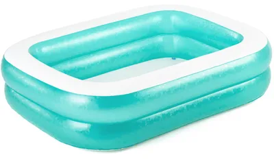 Obrázek produktu pro Bestway 54005, Nafukovací bazén, 450 l, 6 rok/roky, Vinyl, Modrá, Bílá